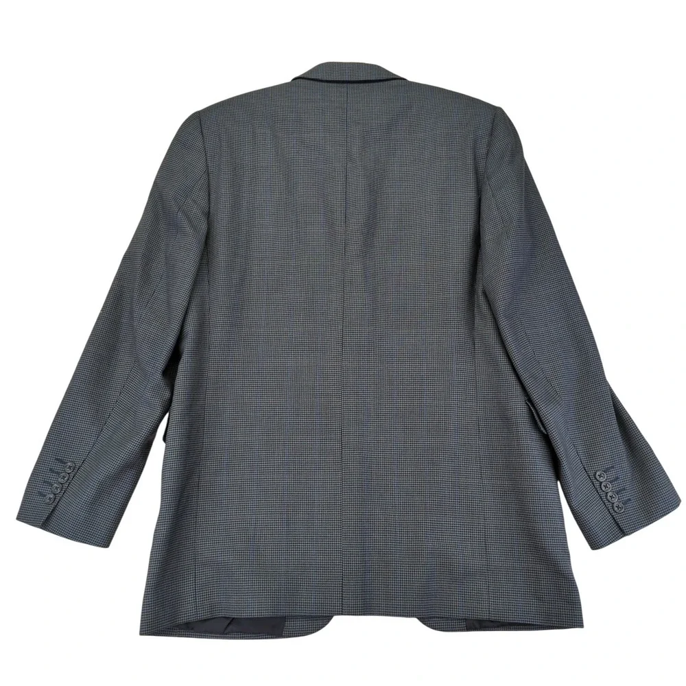 JACK VICTOR Saks Fifth Avenue‎ Mens Wool Blazer Jacket Suit Sport Coat Size 42L